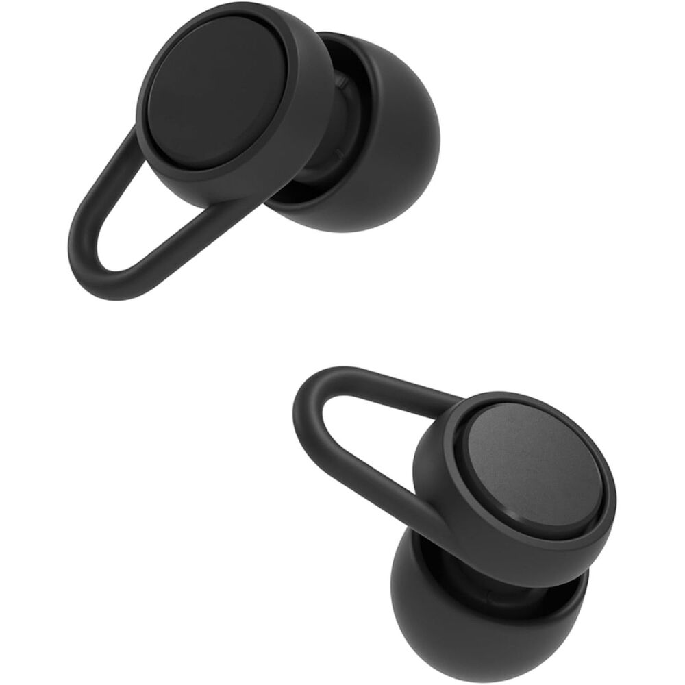 Plus Reusable High-Fidelity Concert Earplugs (25dB SNR) β Jet Black